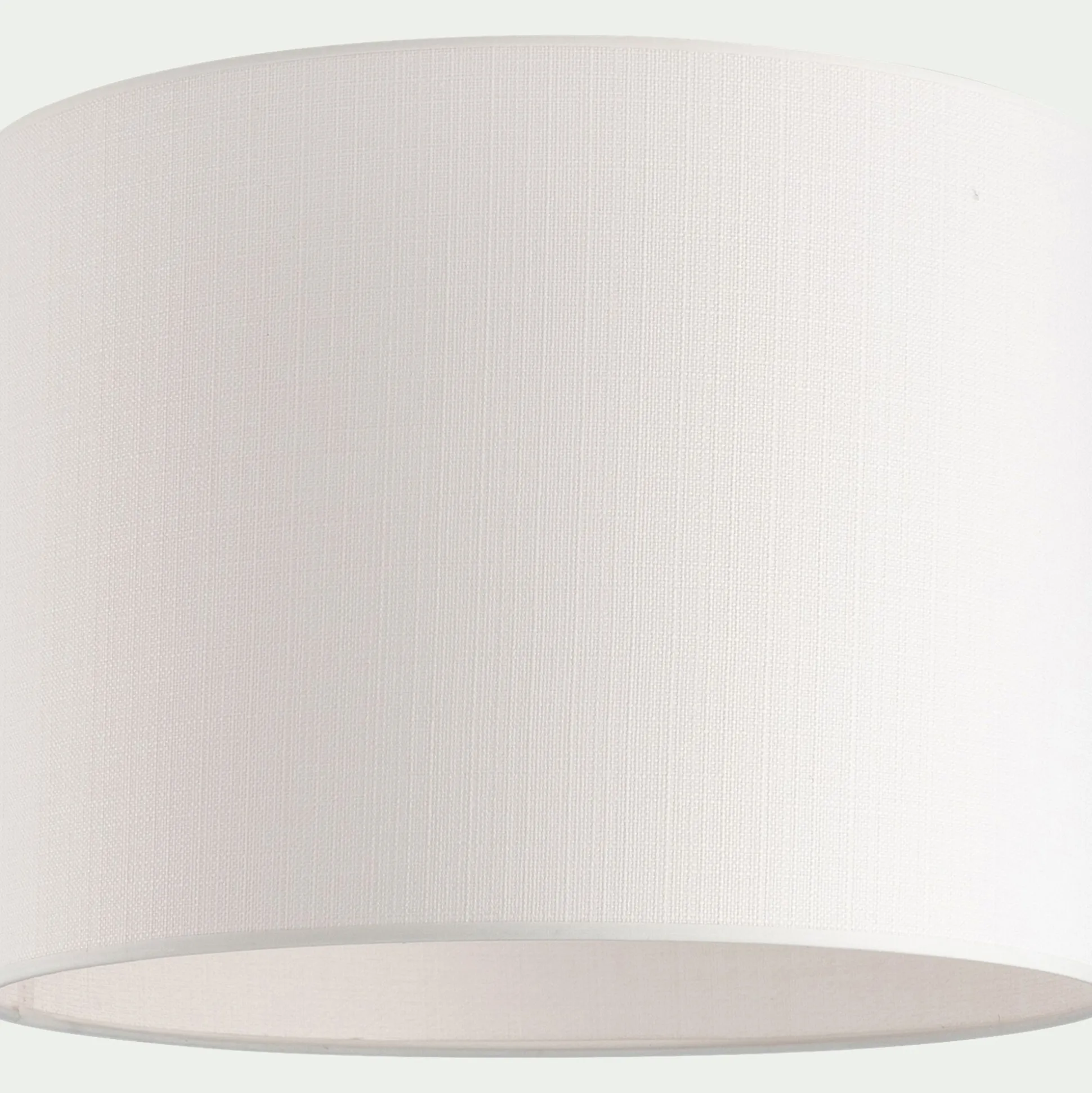Abat-jour cylindrique D40xH30cm - blanc