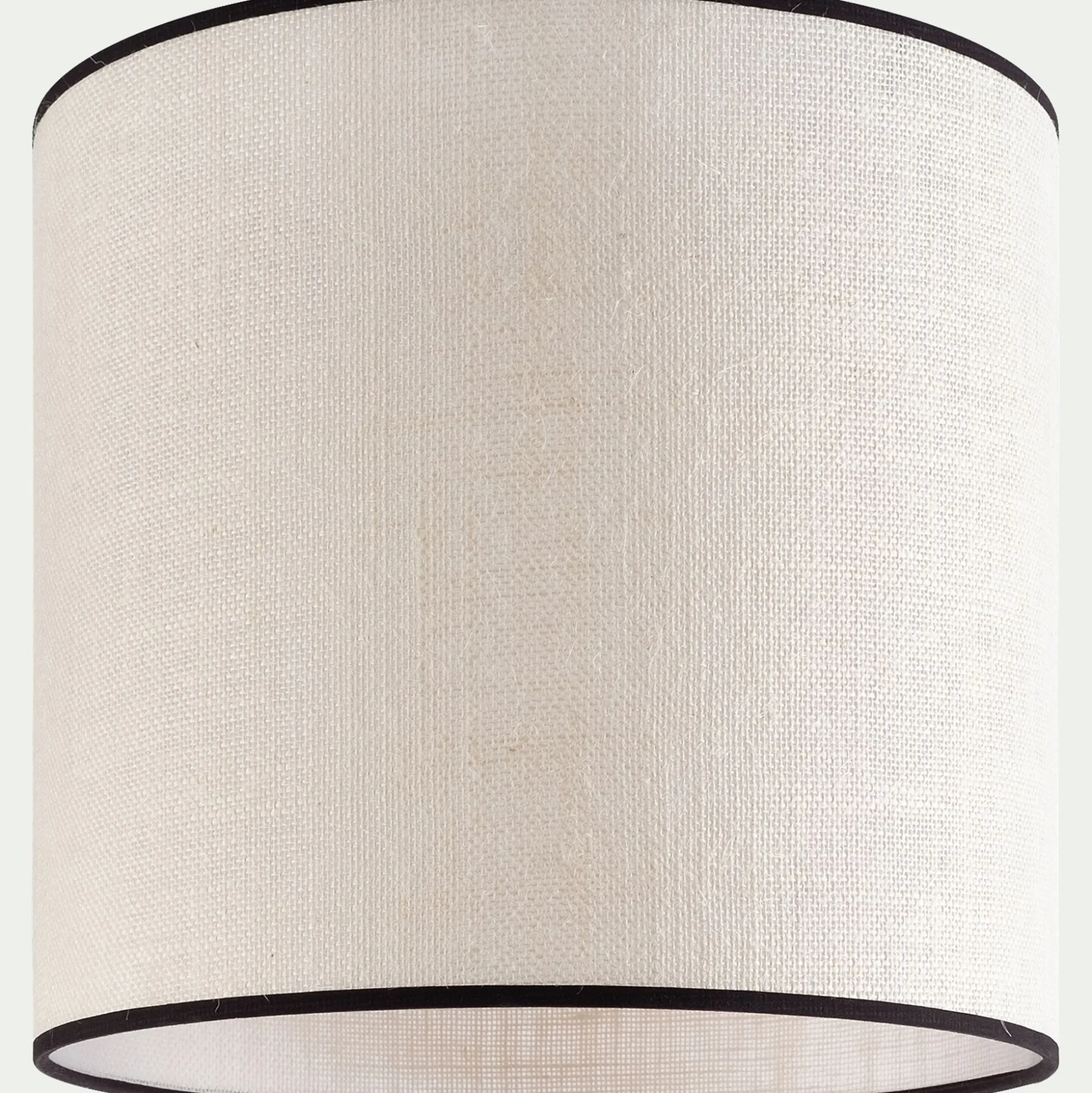 Abat-jour cylindrique en jute D32cm - beige