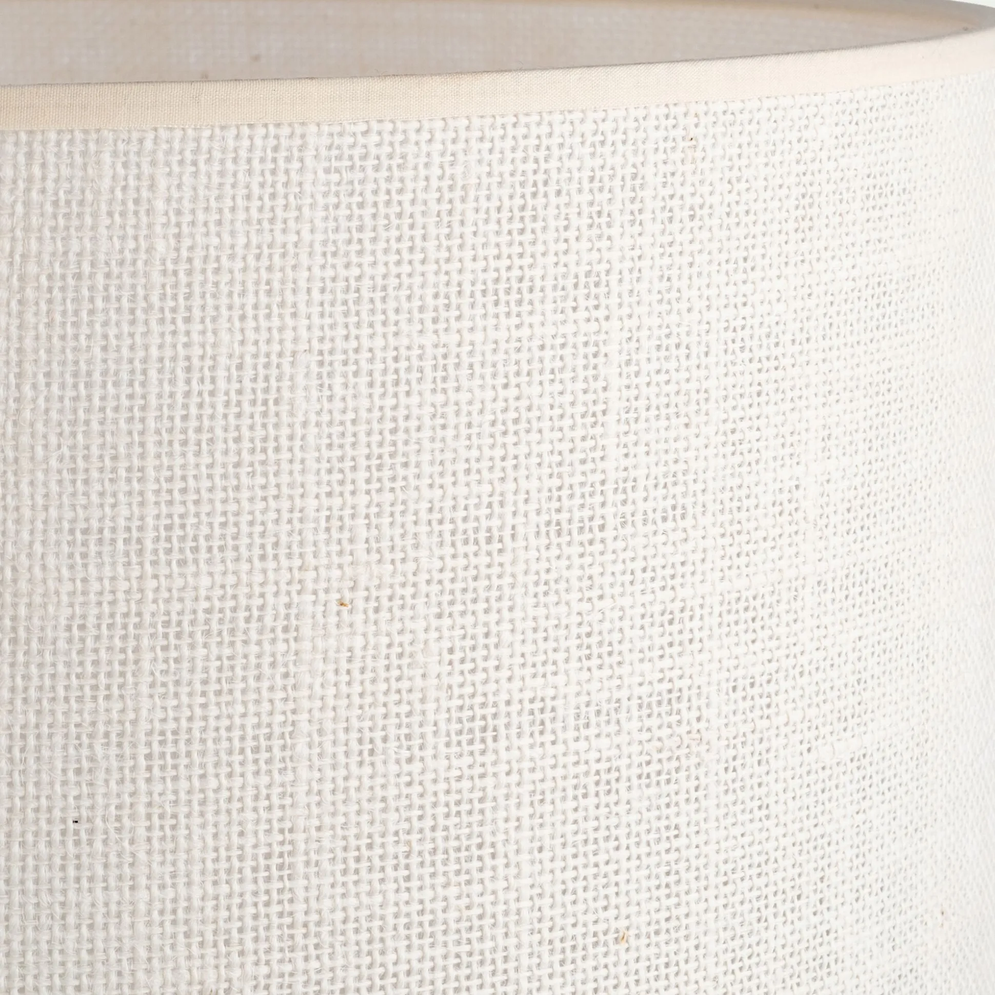 Abat-jour cylindrique non électrifiée en jute D35xH50cm - naturel