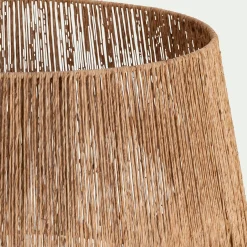 Abat-jour tambour en jute D60cm - naturel