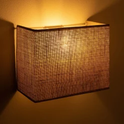Applique non électrifiée en jute l24cm - naturel