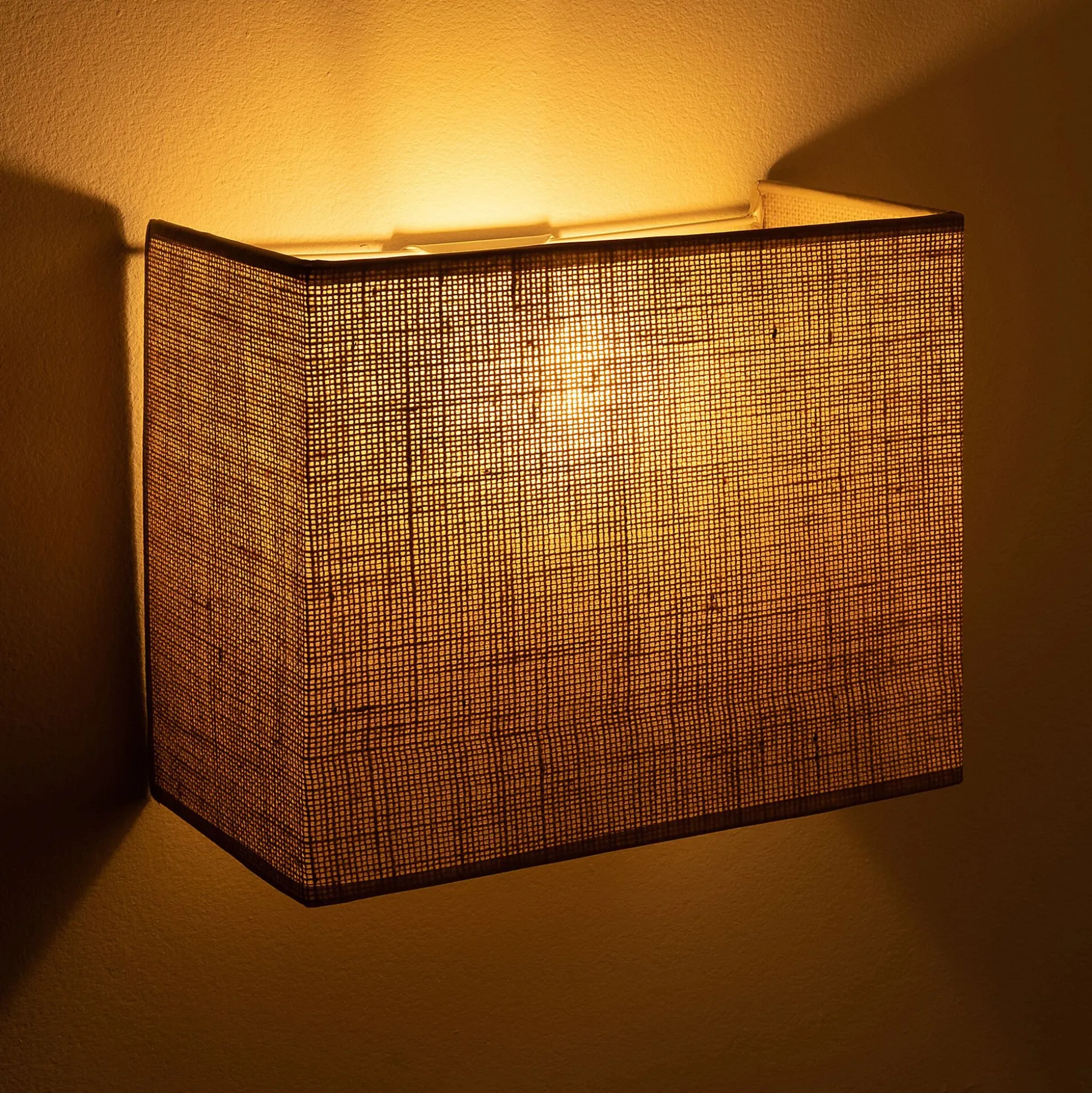 Applique non électrifiée en jute l24cm - naturel