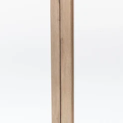 Armoire de dressing 2 portes battantes en bois effet chêne H235xL100cm - blanc