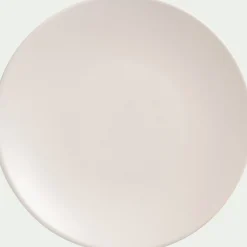 Assiette à dessert en faïence D20cm - blanc ventoux