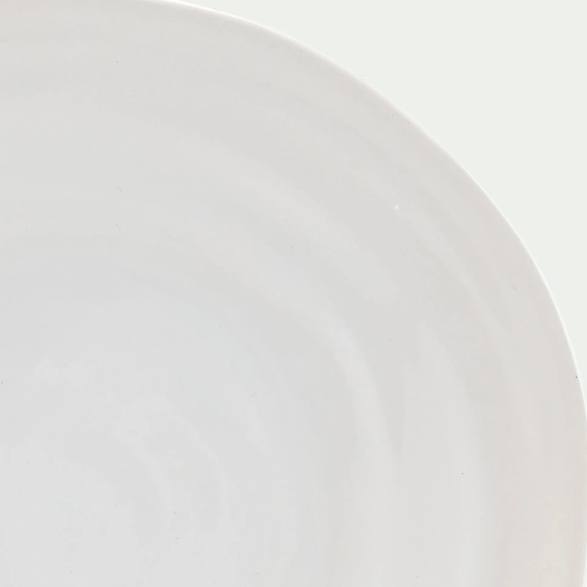 Assiette à dessert en faïence D20cm - blanc