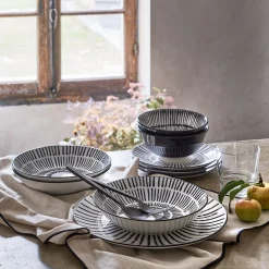 Assiette plate en porcelaine D26,5cm - blanc