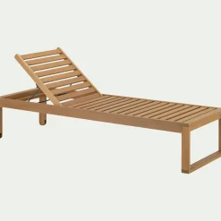 Bain de soleil en eucalyptus FSC - bois clair