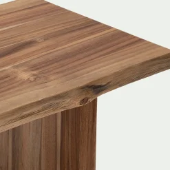 Banc en acacia L170cm - bois foncé