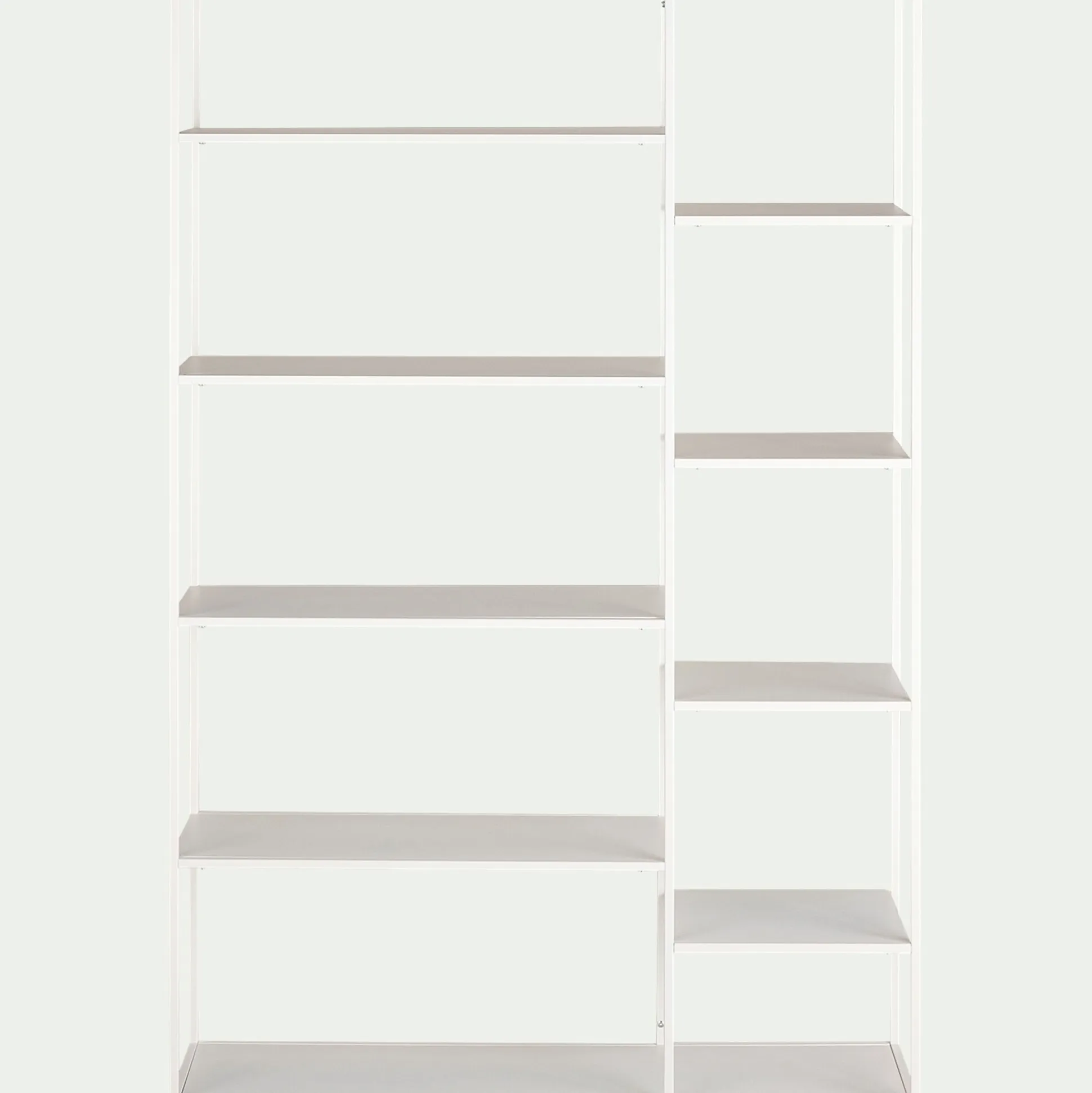 Bibliothèque en acier - blanc