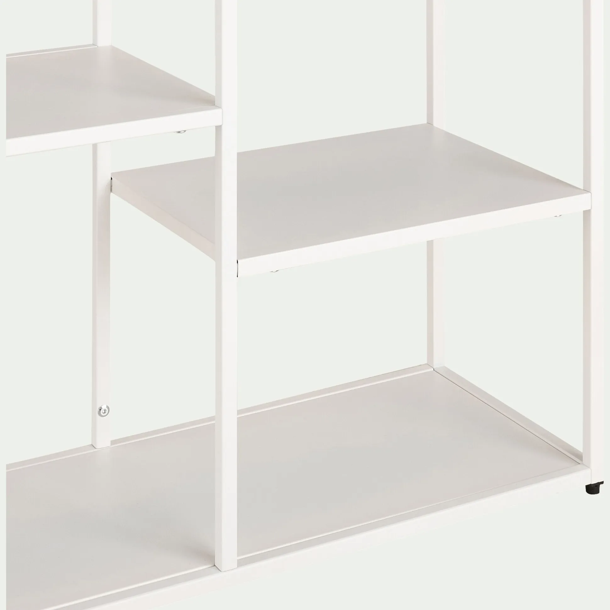 Bibliothèque en acier - blanc