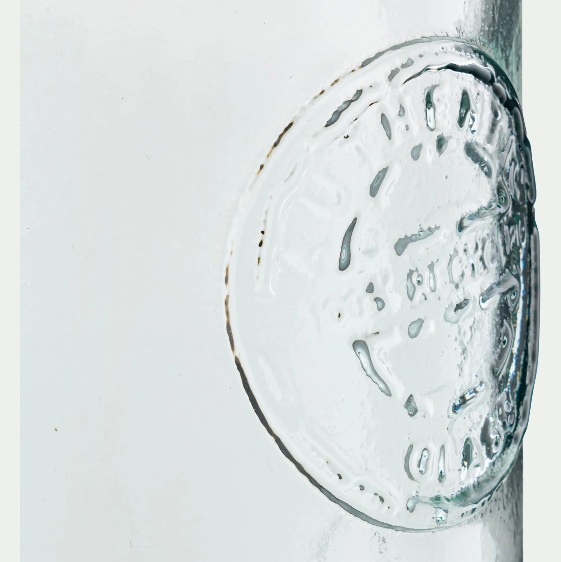 Bocal en verre recyclé 1,8L - transparent