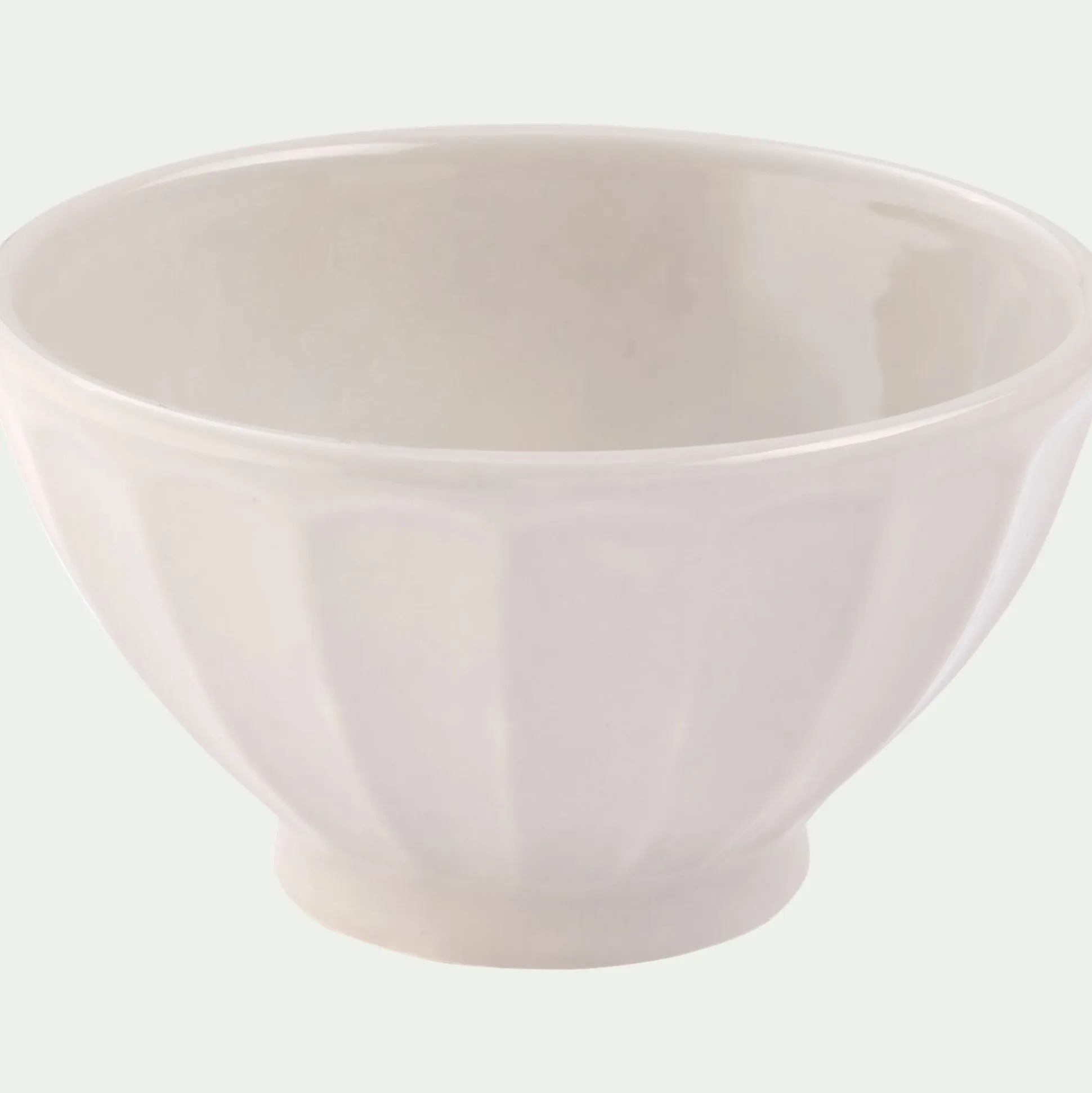 Bol en faïence D14cm - gris borie 40cl