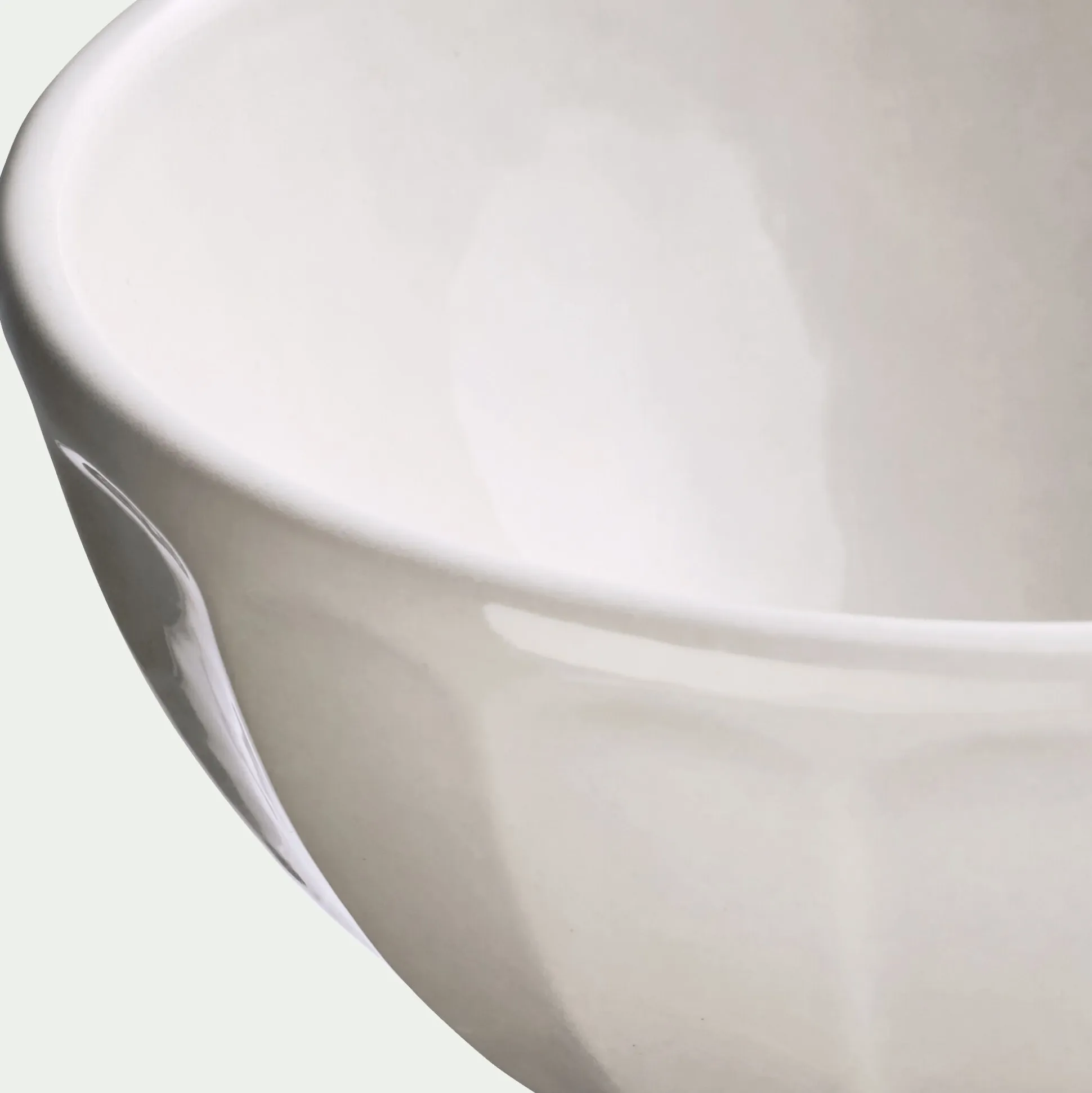 Bol en faïence D14cm - gris borie 40cl