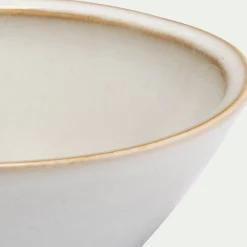 Bol en grès D16,5cm - beige alpilles