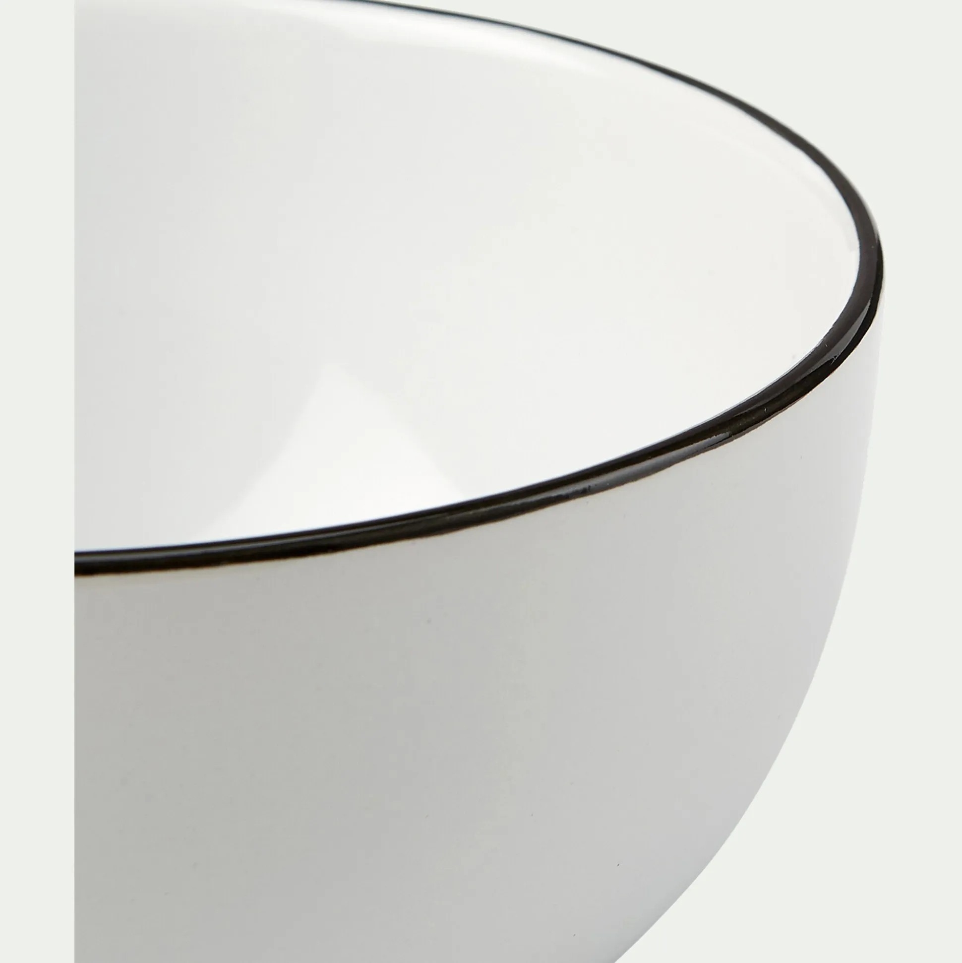 Bol en grès D14,3cm - blanc
