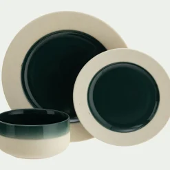 Bol en grès D14,5cm - vert oyat