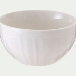 Bol en porcelaine - blanc D13,8cm
