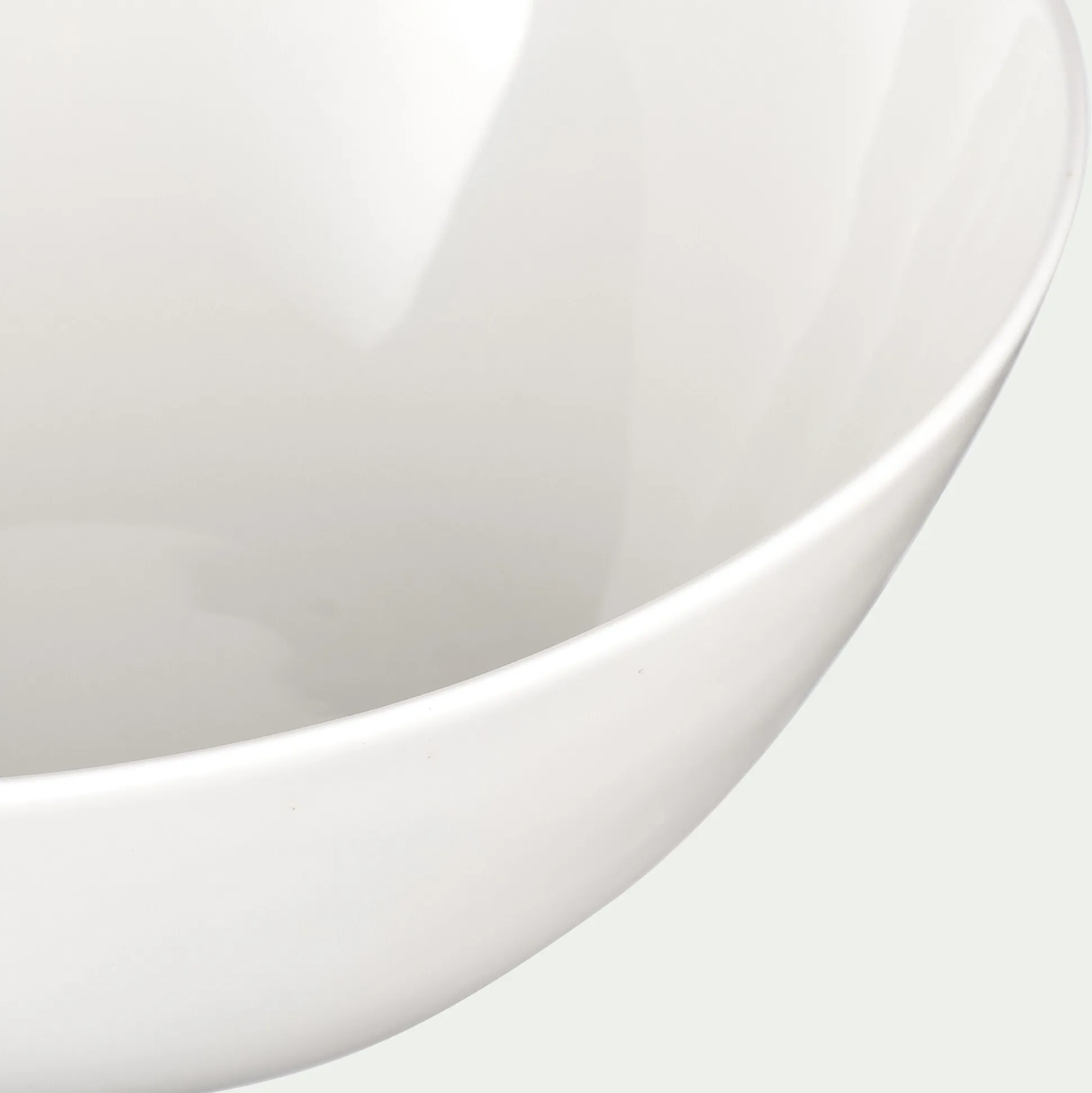 Bol en porcelaine légère D16cm - blanc
