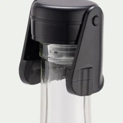 Bouchon de champagne en inox - noir