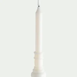 Bougie à LED D5xH27,4cm - beige