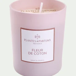 Bougie parfumée senteur Fleur de Coton 180g