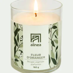 Bougie parfumée senteur Fleur d'Oranger 160g