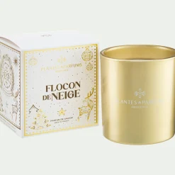Bougie parfumée senteur Flocon de Neige 180g