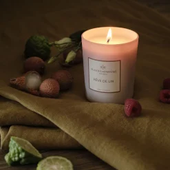 Bougie parfumée senteur Rêve de Lin 180g