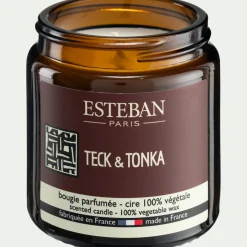 Bougie parfumée senteur teck et tonka 90g