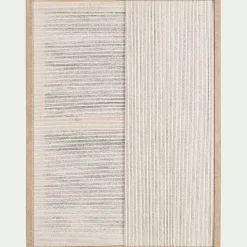 Cadre décoratif en corde 45x60cm - beige