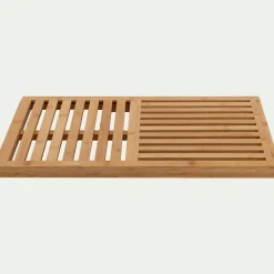 Caillebotis de douche en bambou 56x36cm - naturel