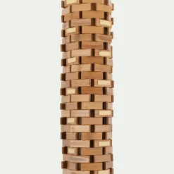 Caillebotis de douche en bambou 49,5x83cm - naturel