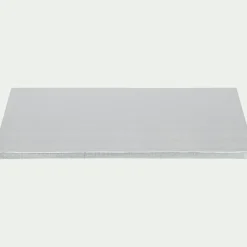 Cake drum rectangulaire 30x40cm - argenté métallisé