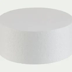 Cake drum rond à bords droits D20cm - blanc
