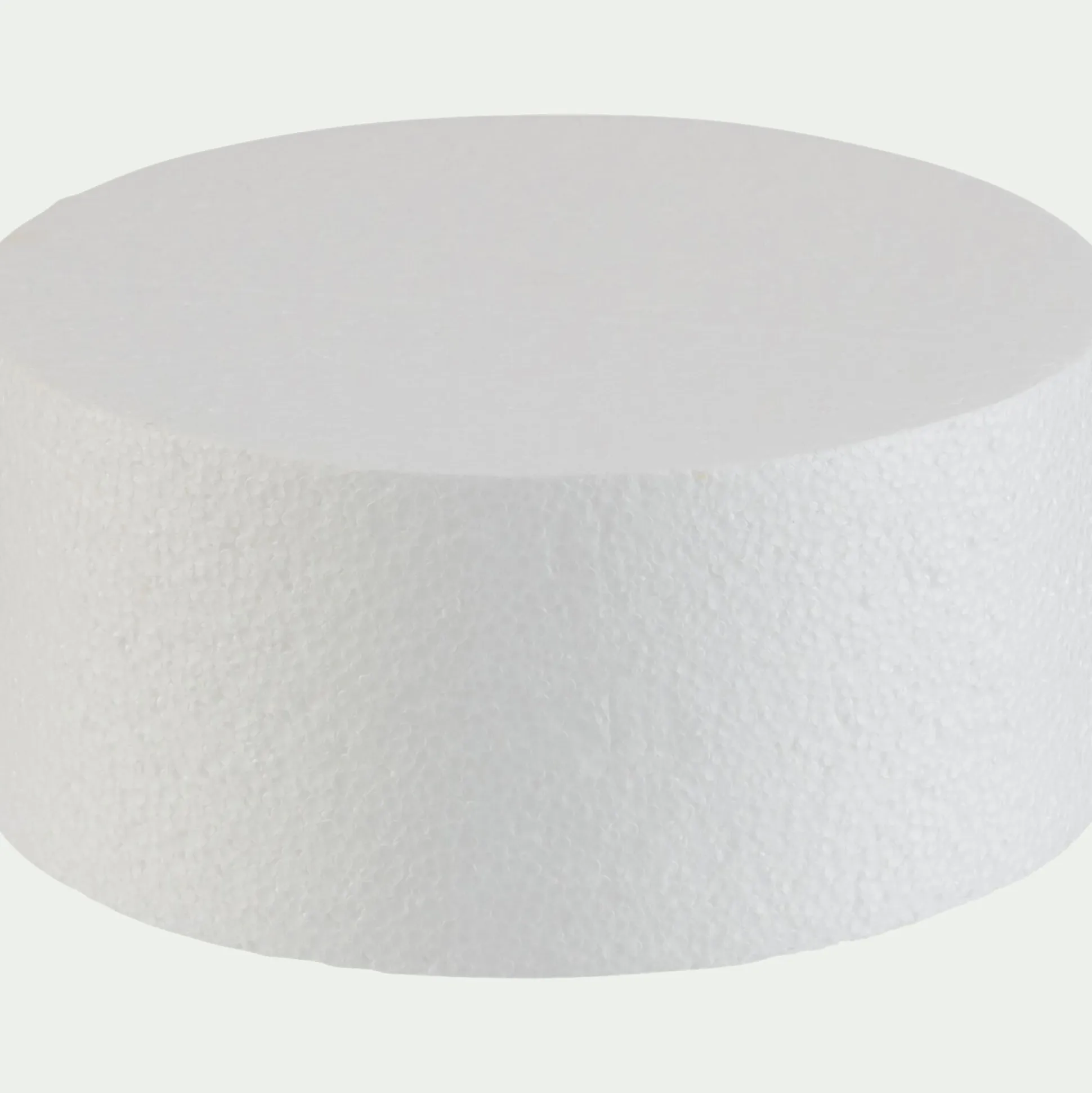 Cake drum rond à bords droits D20cm - blanc