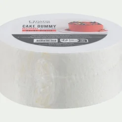 Cake drum rond à bords droits D20cm - blanc