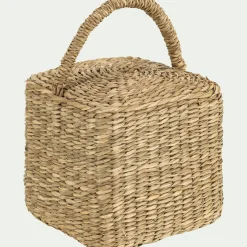 Cale porte en jàonc de mer H13,5cm - naturel