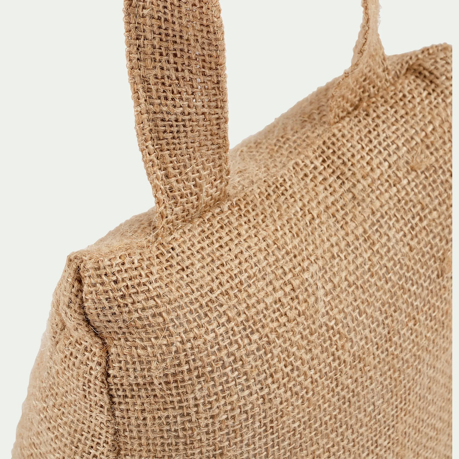 Cale-porte en sable et chanvre - naturel H18cm