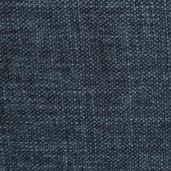 Canapé d'angle droit convertible en tissu doux tramé - bleu
