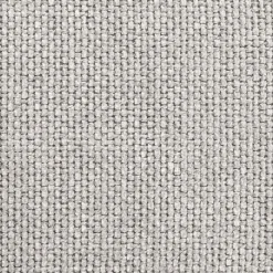 Canapé d'angle droit fixe en tissu tramé - beige roucas
