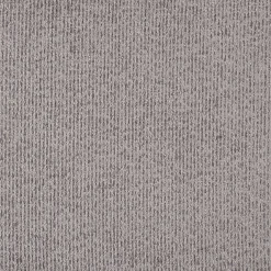 Canapé d'angle méridienne gauche fixe en tissu Genesis - gris