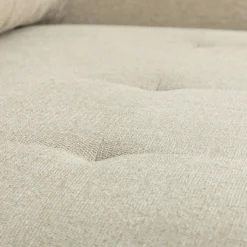 Canapé d'angle réversible fixe en tissu Loft - beige roucas