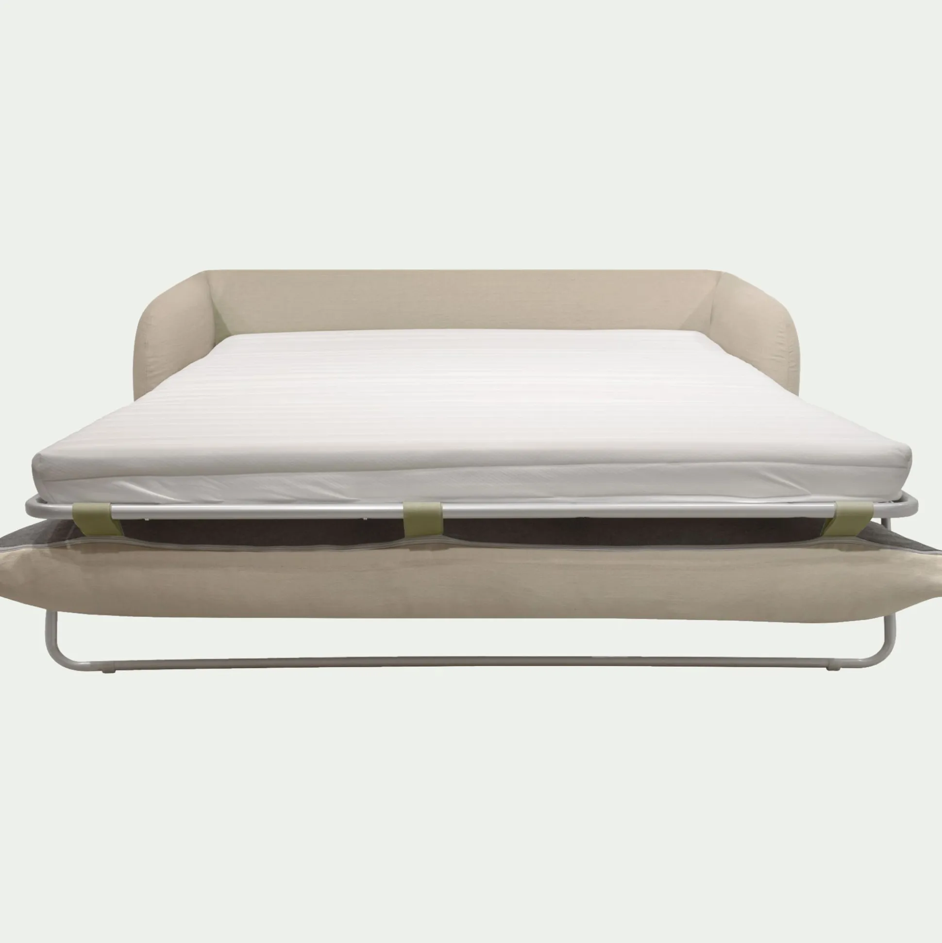 Canapé 4 places convertible en lin - beige alpilles