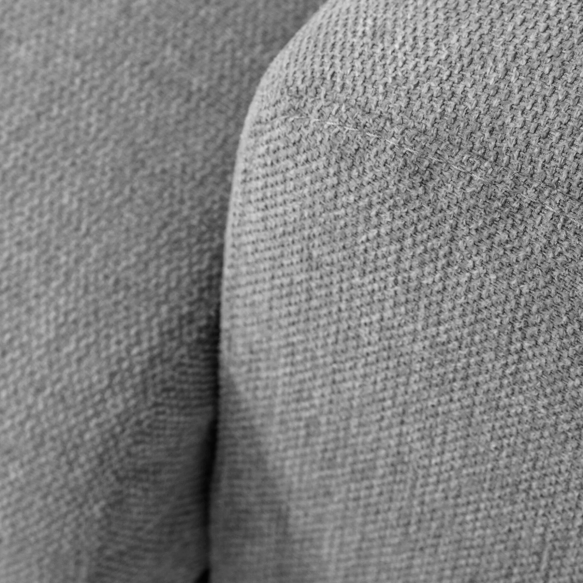 Canapé 3 places convertible en tissu - gris moyen