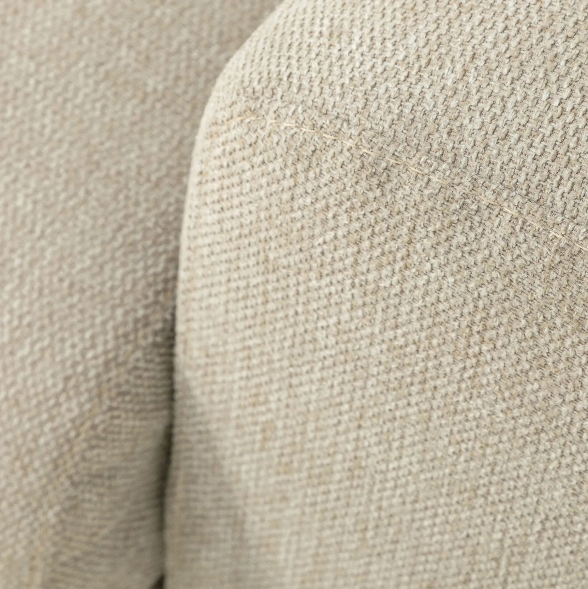 Canapé 3 places convertible en tissu - beige alpilles