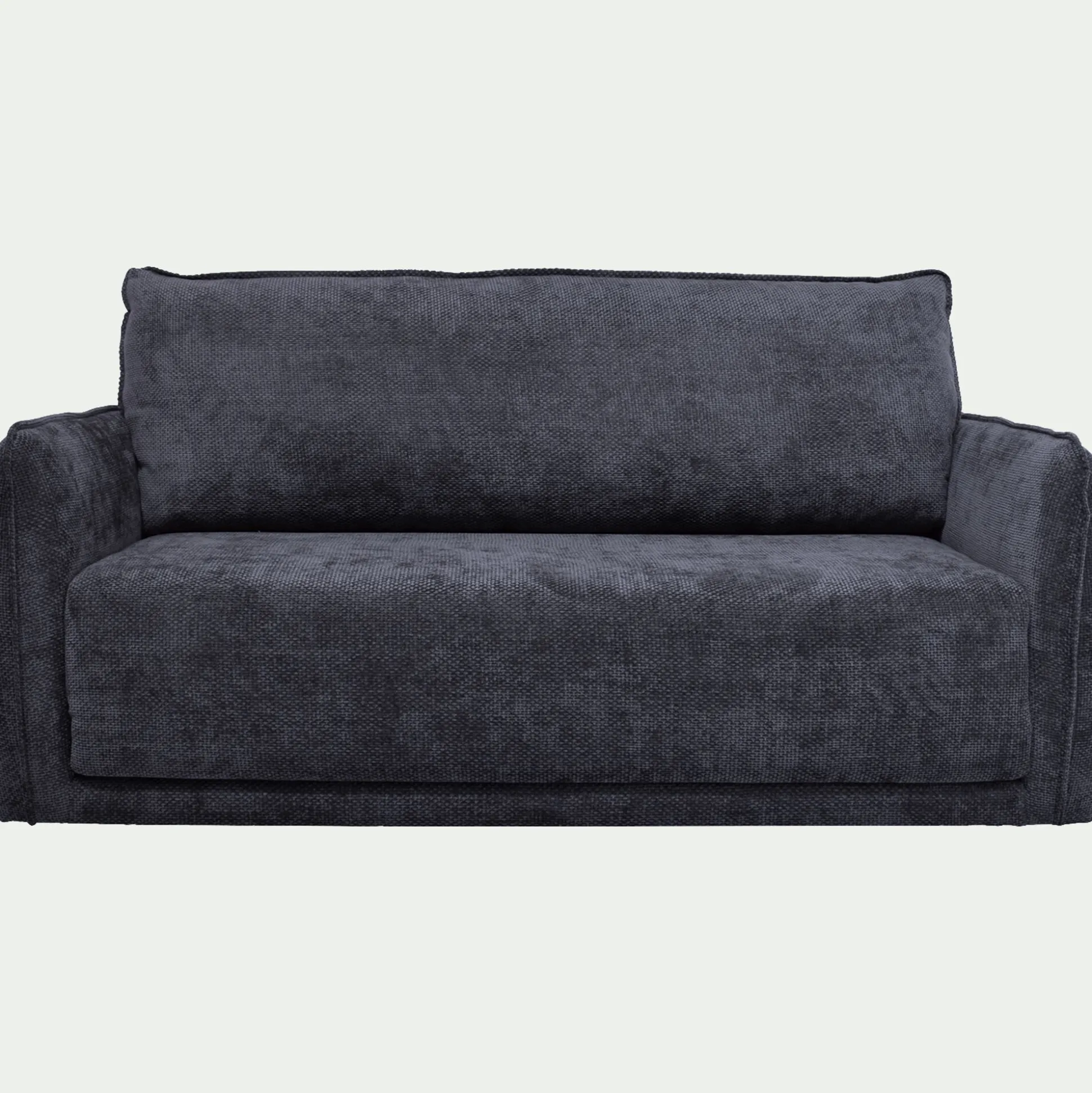 Canapé 3 places convertible en tissu Eden - bleu marine