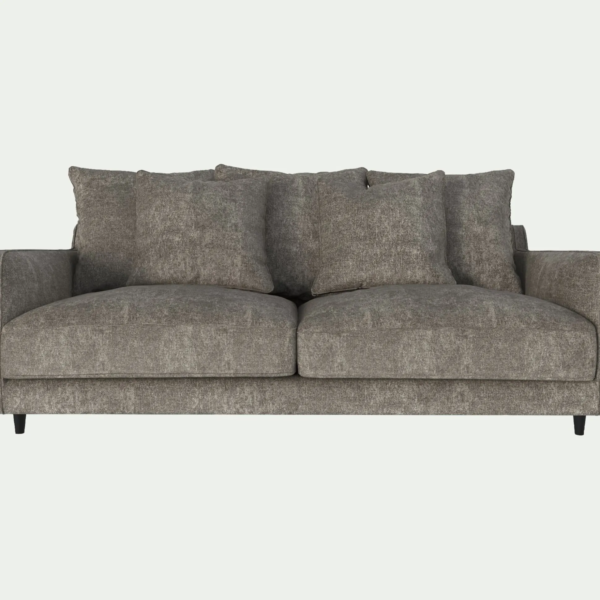 Canapé 3 places convertible en tissu genesis - beige alpilles