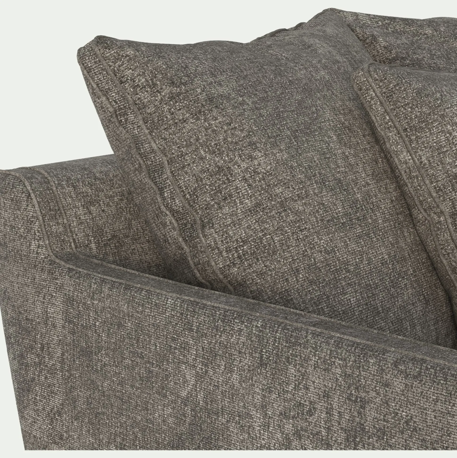 Canapé 3 places convertible en tissu genesis - beige alpilles