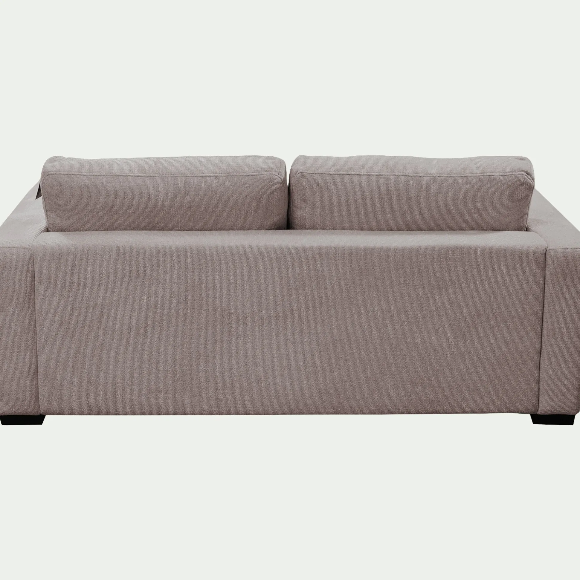Canapé 3 places fixe en tissu Genesis - gris