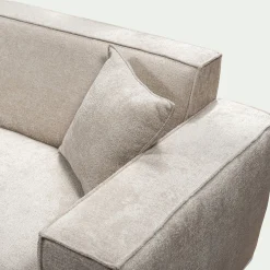 Canapé 5 places fixe en tissu Genesis - beige